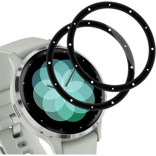 Sjzg-Lot De 2 Films De Protection D'écran En Verre Blindé Pour Garmin Venu 3s - Film De Protection D'écran En Tpu Souple - Film De Protection D'écran Hd Résistant Aux Rayures