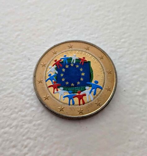 Luxembourg 2015 - 2 Euros Commemorative - Drapeau Europeen - Couleur