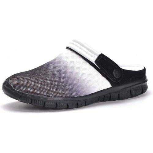 Maas-Femmes Hommes Sabots Mules Respirant Chaussures De Jardin Perforés-Sabot De Plage Sport Pantoufles Piscine Sandales D'été Chaussures - 44
