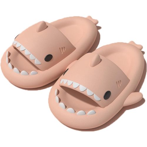 Maas-Claquettes De Requin Femme Homme Chaussons Tongs Sandales Femme Été Pantoufles De Douche Antidérapantes Confortables Chaussures De Plage Et Piscine Shark Slides Slippers