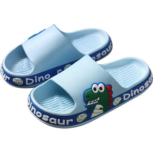 Maas-Chaussures De Douche Enfant Fille Garçon D'été Pantoufles Salle De Bain Dinosaure Claquettes De Plage Antidérapantes Claquettes De Piscine Enfant Utilisé Pour Intérieur Ou Extérieur 24-35 Eu