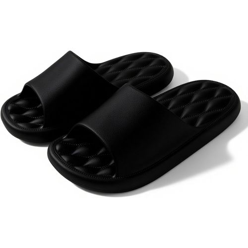 Maas-Claquettes Antidérapantes Femme Homme, Pantoufles De Douche Confortables Et Légères, Chaussons Été À Séchage Rapide
