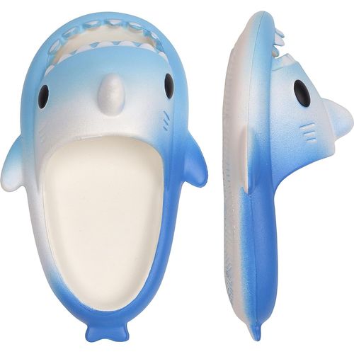 Maas-Requin Chaussons Fille Garçon Shark Slippers Homme Femme Pantoufles Mignon Chaussures Pour Piscine Et Plage Douche Chaussons Maison D'été