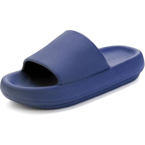 Maas-Claquettes Femme Chaussons Hommes Douche Antidérapant Sandales Pantoufles Confortable Léger Piscine Plage Maison Sliders