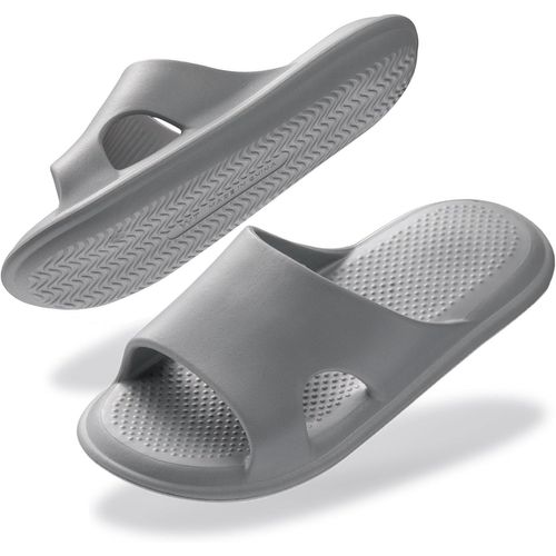 Maas-Claquettes Femme Chaussons Hommes Confort Douche Sandales Antidérapant Maison Sliders Plage Pantoufles Soft Tongs Sandales