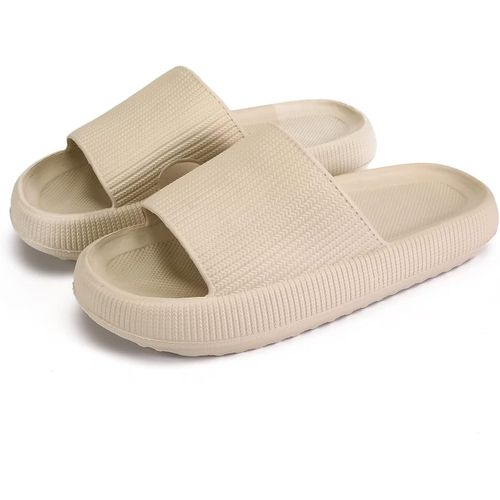 Chaussures Maasscozislides De Bain Originales Pour Et Enfant Super Douces Antidérapantes Pour L'été Nuages Plateforme Tongs De Plage