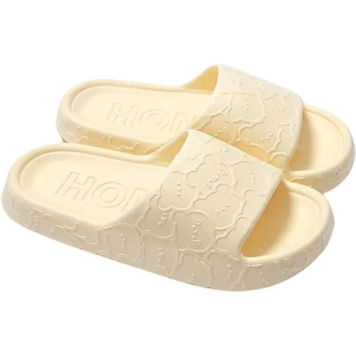 Maas-Claquettes Femme Confortable Maison,Chaussures Piscine, Tongs De Plage,Pantoufles D'extérieur