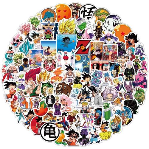 KALANKA-Dragon Pack d'autocollants 100pcs, autocollant en vinyle pour bouteilles d'eau ordinateur portable Skateboard Notebook, cadeau pour adultes enfants¿