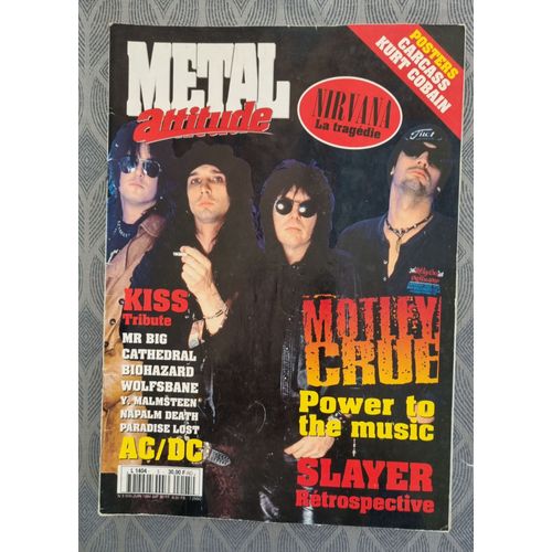 Metal Attitude N°5 - Motley Crue