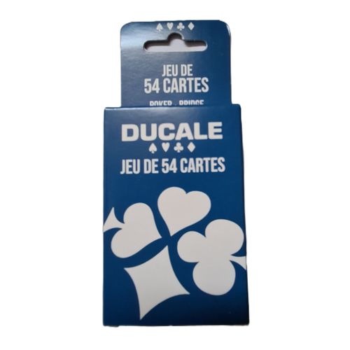 Jeu 54 Cartes Ducale Dos Bleu