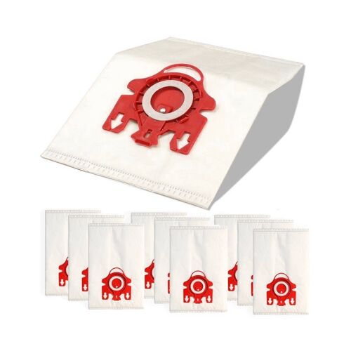 Lot de 12 sacs et filtres d'aspirateur Miele FJM pour Compact C1, C2, S4, S6, S2 - Fermeture automatique, haute qualité