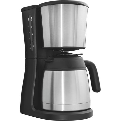 Cafeti¿¿re Filtrante Coffee 2030 - Volume De 1,25 L Pour Max. 12 Tasses - 980 W - Thermos - Indicateur De Niveau D'Eau - Filtre Amovible - Fonction Anti-Goutte - Taille De Filtre 1 X 4