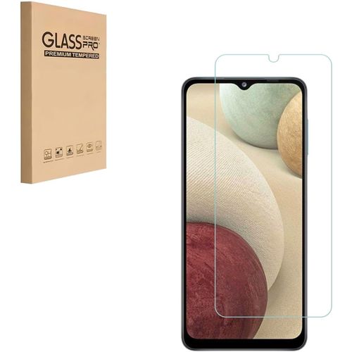 Sjzg-Protection D'écran Pour Samsung Galaxy A12 (6,5"") En Verre Trempé, Dureté 9h, Sans Bulles, Anti-Rayures (1 Pièce)