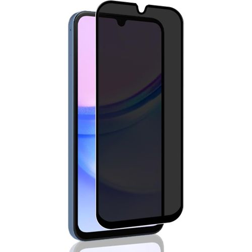 Sjzg-Anti-Espion Verre Trempé Pour Samsung Galaxy A15 Protection Écran, Couverture Complète/Ultra Haute Dureté 9h/Anti-Rayure Privacy Film Protecteur Protection D'écran Pour Samsung Galaxy A15