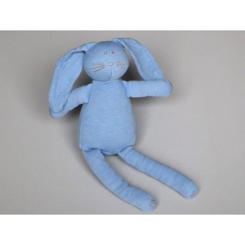 Doudou lapin bleu Petit bateau