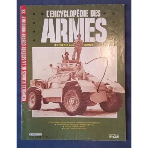 L'Encyclopédie Des Armes, Éditions Atlas, N °33