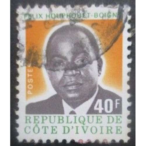 Cote D'Ivoire N°429 Président Boigny Oblitéré