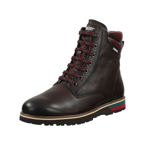 Pikolinos Bottines Lacets Brun Foncé Bordeaux