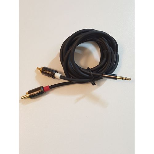 Câble audio 2 x RCA rouge blanc mâle vers mâle pour TV, 1.5 m