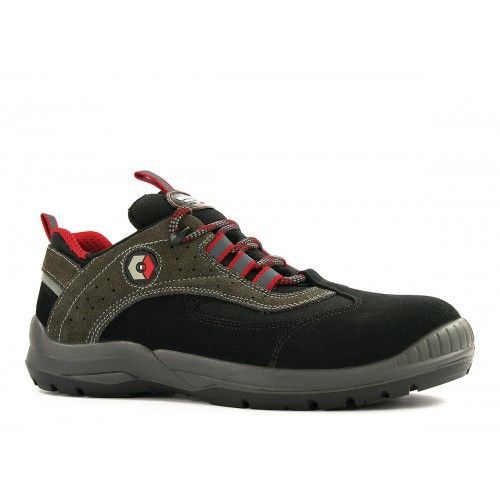Chaussures De Sécurité Basses Roll S3s Ci Fo Sr - Noir Et Rouge - Taille 45 Uniwork