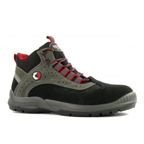 Chaussures De Sécurité Hautes Samba S3s Ci Fo Sr - Noir Et Rouge - Taille 44 Uniwork