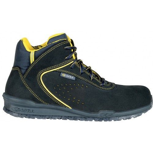 Chaussures De Sécurité Hautes Fair Play S1ps Fo Sr - Noir Et Jaune - Taille 47 Cofra