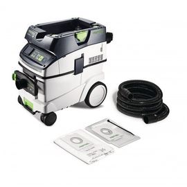 Aspirateur eau et poussières Cleantec CTL 36 EI AC - LHS - 1200W - classe L - cuve 36L FESTOOL