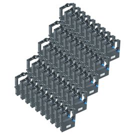 vhbw 50x Ruban encreur compatible avec Burroughs AP 1337, AP 1339 imprimante matricielle ou de reçus - noir