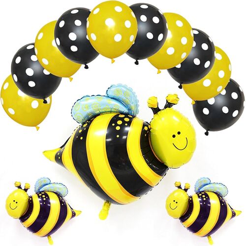 SJZG-Lot De 13 Ballons À L'Hélium Réutilisables Avec Ballons En Latex Pour Enfants, Anniversaire, Vacances, Mariage, Fête, Mariage, Festival