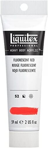 Heavy Body Acrylique 59ml Rouge Fluorescent Row