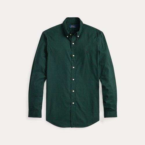Chemise En Sergé Écossais Coupe Ajustée