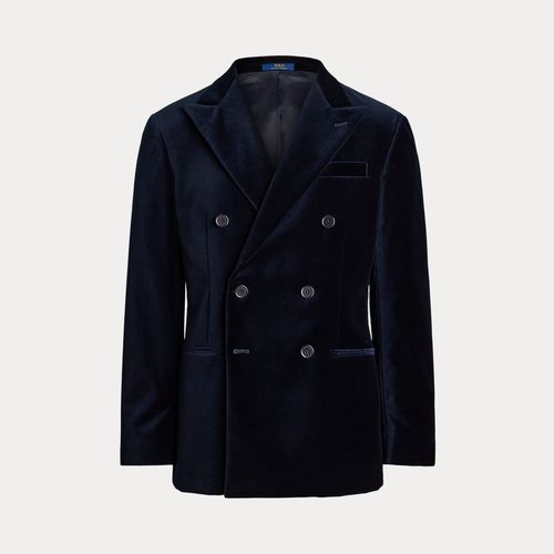 Veste Polo Modern Fit En Velours