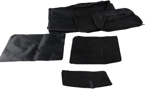 Lot De 6 Organ Urs De Bagages De Voyage, Ensemble Complet De Différents Cubes De Rangement, Sacs De Rangement De Voyage Étanches, Organisateurs De Val S En Nylon