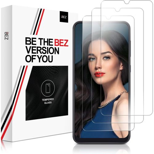 SJZG-Verre Trempé Compatible Avec Samsung Galaxy A50, [3 Pièces] Film Protection Écran Pour Samsung Galaxy A50, Résistance Aux Rayures, Dureté 9H, Pas De Bulles, Haute Définition