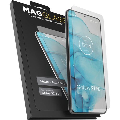 Sjzg-Maglass Mat Verre Trempé Pour Samsung Galaxy S21 Fe Vitre Protection Ecran Anti-Reflet Dureté 9h