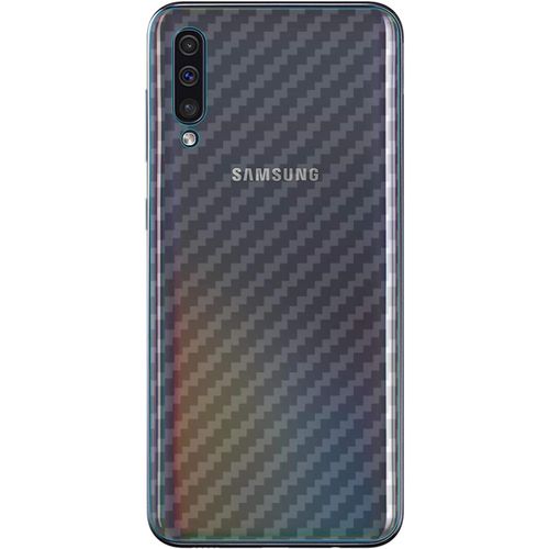 SJZG-Film Protection Arriere Pour Samsung Galaxy A50, [3 Pièces] 0.05Mm Ultra-Mince Pet Doux Back Flim [Antidérapant] [Anti Empreintes Digitales] [Dissipation Thermique]