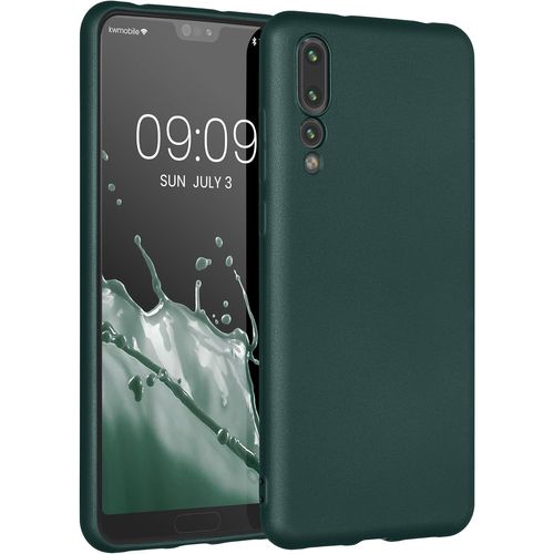 Housse Compatible Avec Huawei P20 Pro Coque - Housse De Téléphone Protection Souple En Tpu - Pétrole Métallique