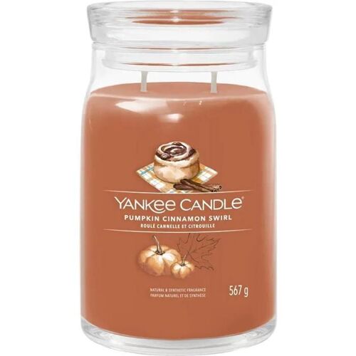 BOUGIE YANKEE Signature 2 knoty Pumpkin Cinnamon Swirl 567 g
