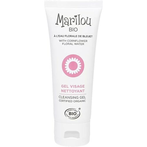 Gel Visage Nettoyant Bio - 98% D'ingr¿¿Dients D'origine Naturelle - Peaux Mixtes ¿¿ Grasses, ¿¿ Imperfections - Tube 75 Ml 