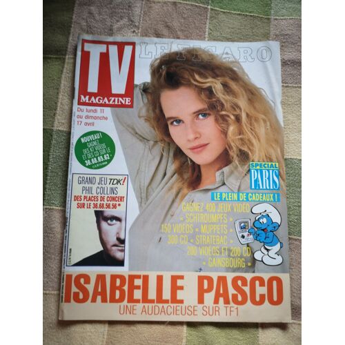 Le Figaro Tv Magazine N°15438 8/4/1994 Isabelle Pasco