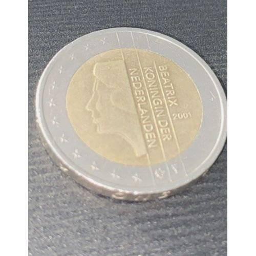 2€ Beatrix Koningin Der Nederlanden 2001