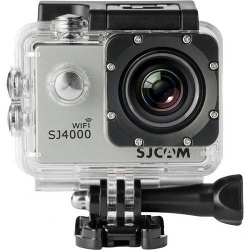SJCAM SJ4000 Caméra de poche fixable 1080p - 30 pi-s Wi-Fi sous-marin jusqu'à 30 m argenté(e)
