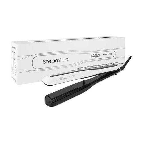 Steampod 3 - Lisseur Vapeur Professionnel 2-En-1 : Lissage & Wavy - Céramique Fer À Lisser À La Technologie Vapeur - Adapté À Tous Types De Cheveux - L'Oréal Professionnel