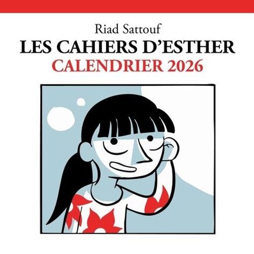 Calendrier Les Cahiers D'esther