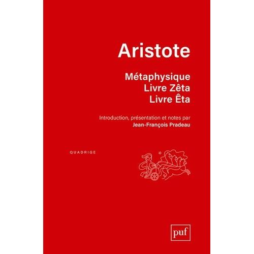 Métaphysique - Livre Zêta, Livre Eta