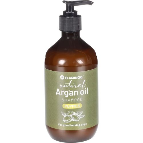 Shampoing Chien - Shampoing Chiot - 500ml - Formule Douce Pour La Peau Sensible - Nourrit Et Soigne Le Pelage - Shampooing Naturel À L'huile D'argan