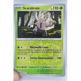 Scarabrute Reverse - Pokémon - Set Mascarade Crépusculaire - 003/167 - Ev6 - Française