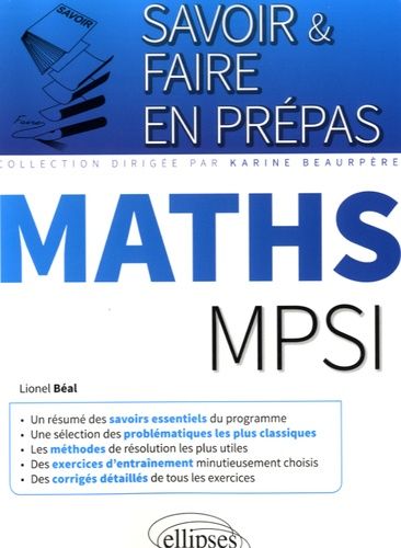 Maths Mpsi