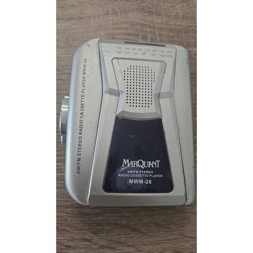 Radio cassette player m w m 28 marque Marquant