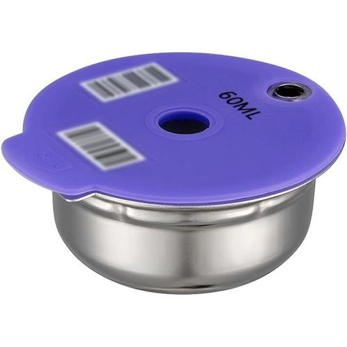 CHAAS-Pour Bosch Tassimo Capsule de café rechargeable et réutilisable Filtre à café en acier inoxydable pour machine à café de la série Bosch Tassimo